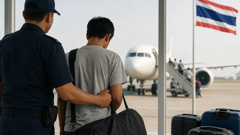 Laos Deportasi Pekerja Thailand Terlibat Perjudian Ilegal
