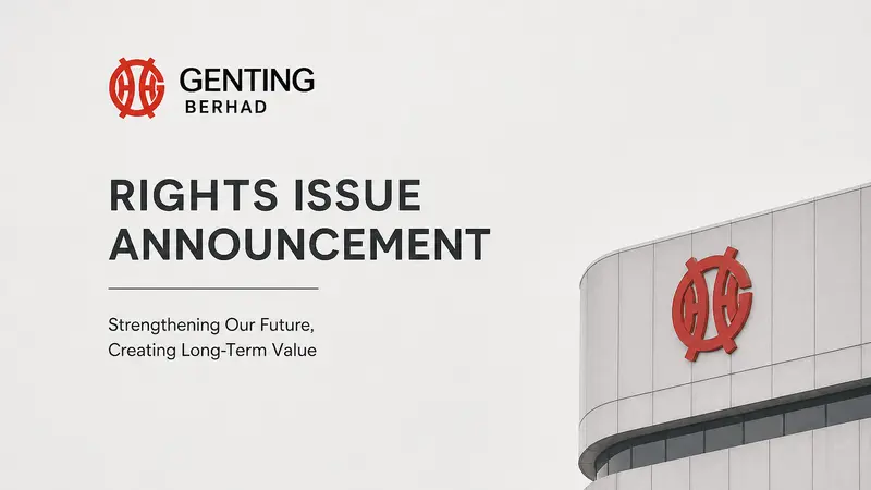 Genting Bhd Rilis Hak Saham, Maybank Pangkas Prediksi Saham